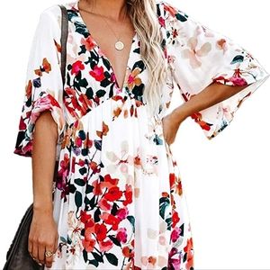 Love Stitch floral dress